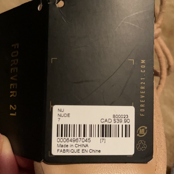 New #Forever #Tie Heels，heels=7cm - Picture 7 of 7